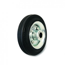 Solid Rubber Tyre Wheels 100mm WBR100x30